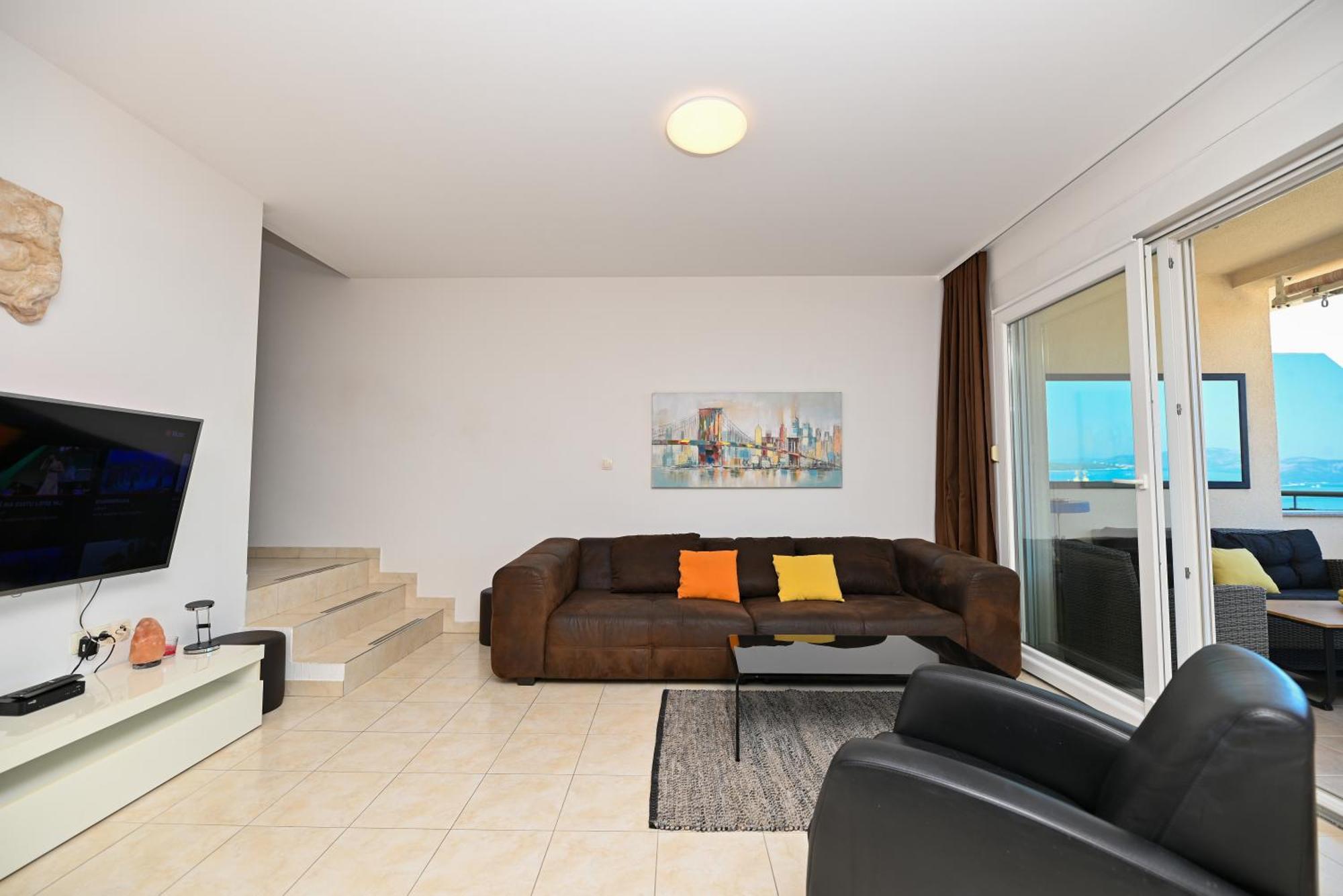 Sunny Place With Sea View Trogir Exterior photo